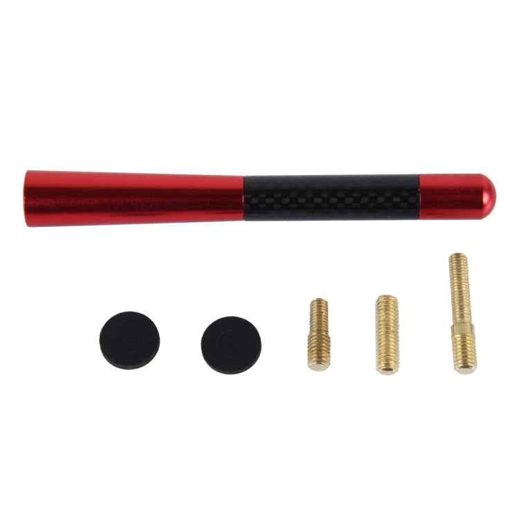 Carbon Fiber Aluminum Short Antenna Polished Universal Screws Base(Big Size)