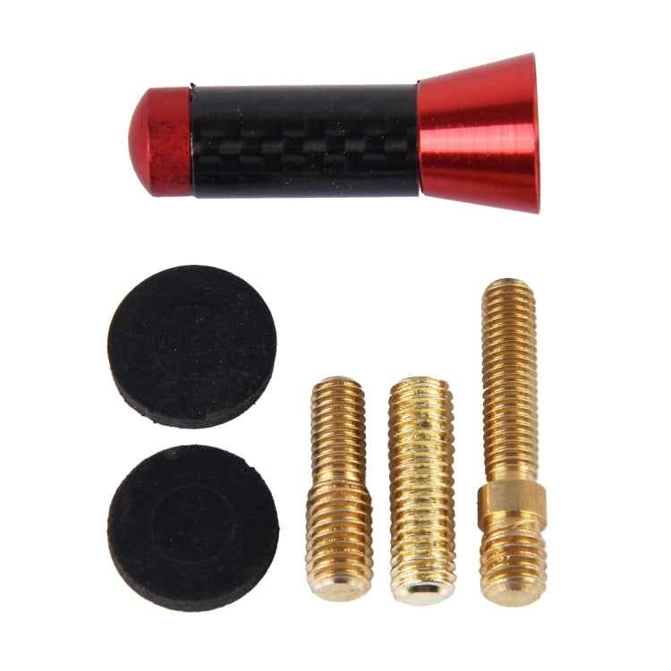 Carbon Fiber Aluminum Short Antenna Polished Universal Screws Base(Small Size)
