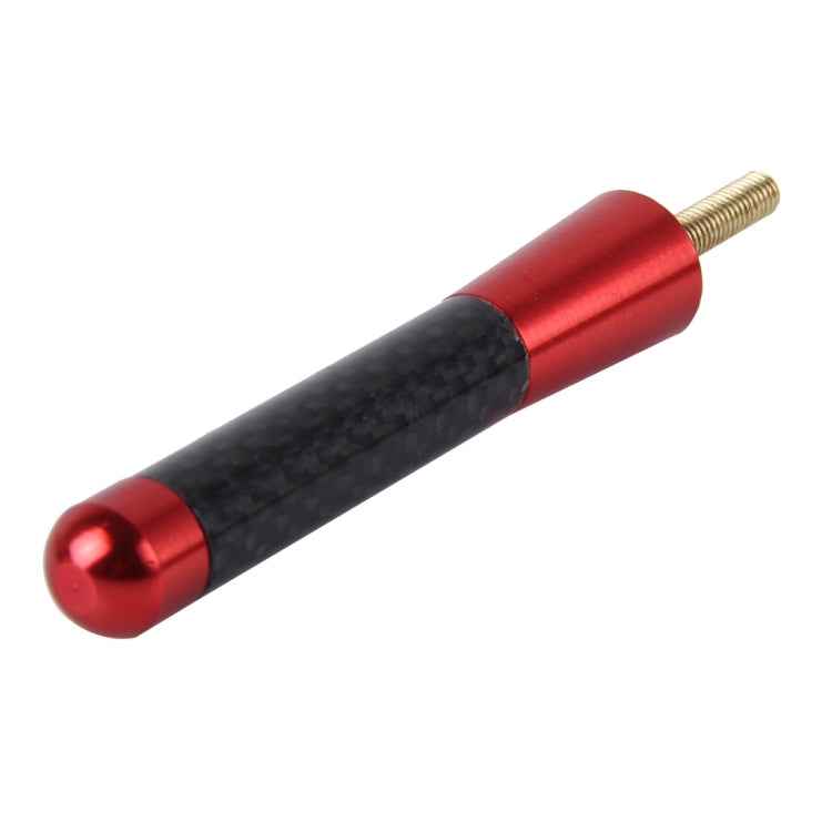 Carbon Fiber Aluminum Short Antenna Polished Universal Screws Base(Medium Size)