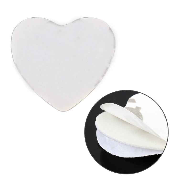 Heart Shape Car Metal Body Decorative Sticker