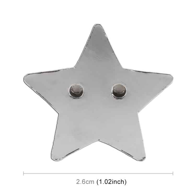 Star Pattern Car Metal Body Decorative Sticker