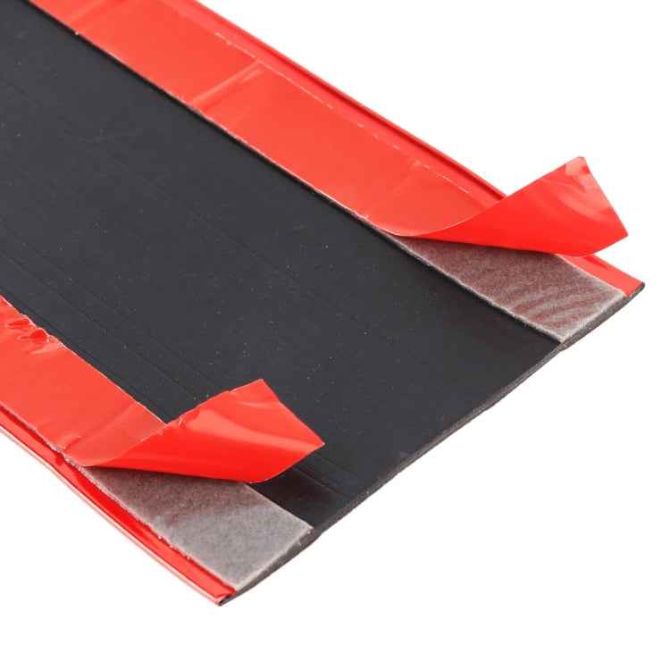 Universal Electroplate Carbon Fibre Car Door Threshold Decoration Strip Decorative Sticker, Size : 5CM x 2M