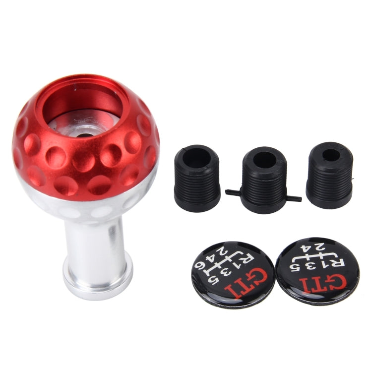 Universal Manual or Automatic Gear Shift Knob Fit for All Car, Red, Silver, Black, Blue