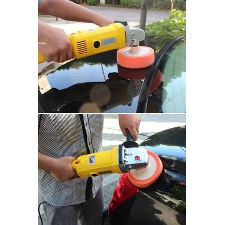 Polishing Disc Auto Polishing Machine Dedicated Sponge Wheel Wax Polishing Sponge Decontamination Sponge,Screw Hole Diameter:14mm
