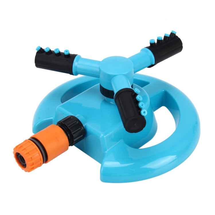 Garden Automatic Rotating Nozzle 360 Degree Rotary Automatic Sprinkler Garden Lawn Watering Nozzle,Applicable for 1/2 inch Water Pipes(Blue)