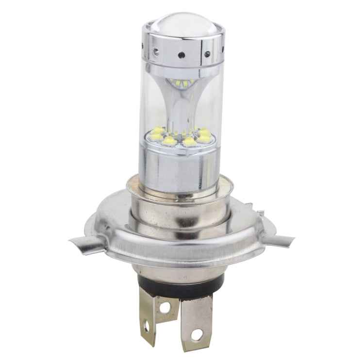 2 PCS H4 60W 1200 LM 6000K Car Fog Lights with 12 CREE XB-D LED Lamps, DC 12V