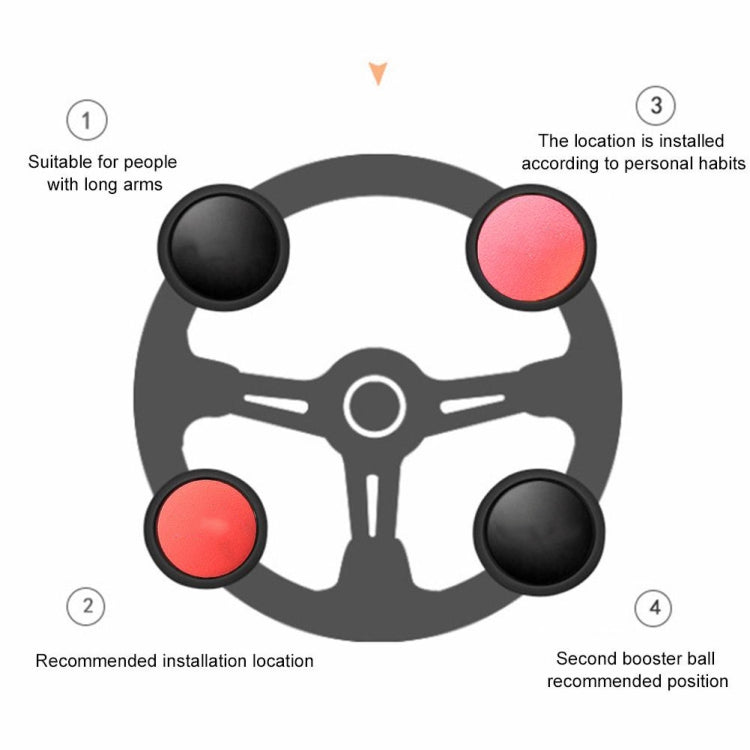Creative Car Steering Wheel Auxiliary Booster