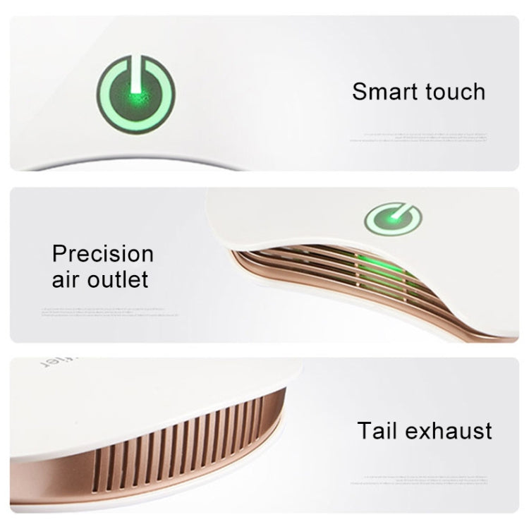 BL-001 Car / Household Smart Touch Control Air Purifier Negative Ions Air Cleaner, BL-001(White), BL-001(Black)
