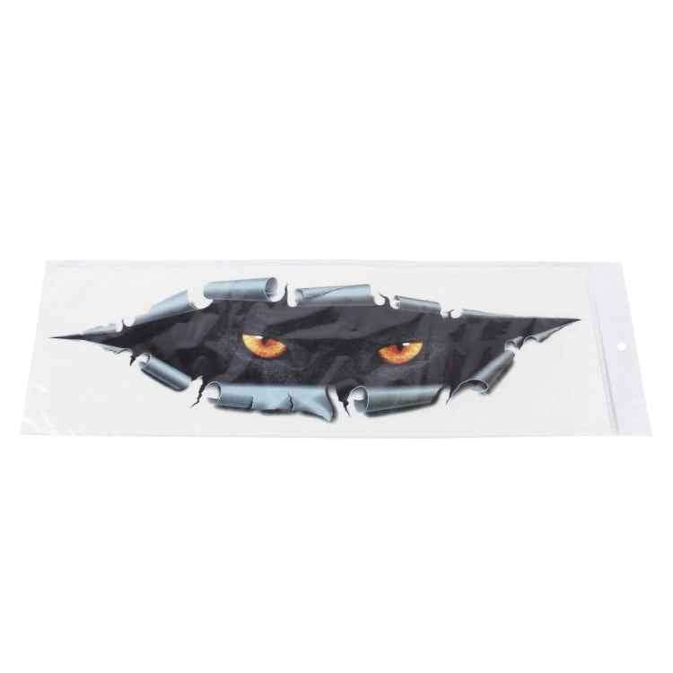 3D Characteristic Digital Simulation Horrible Style Car Paper Sticker