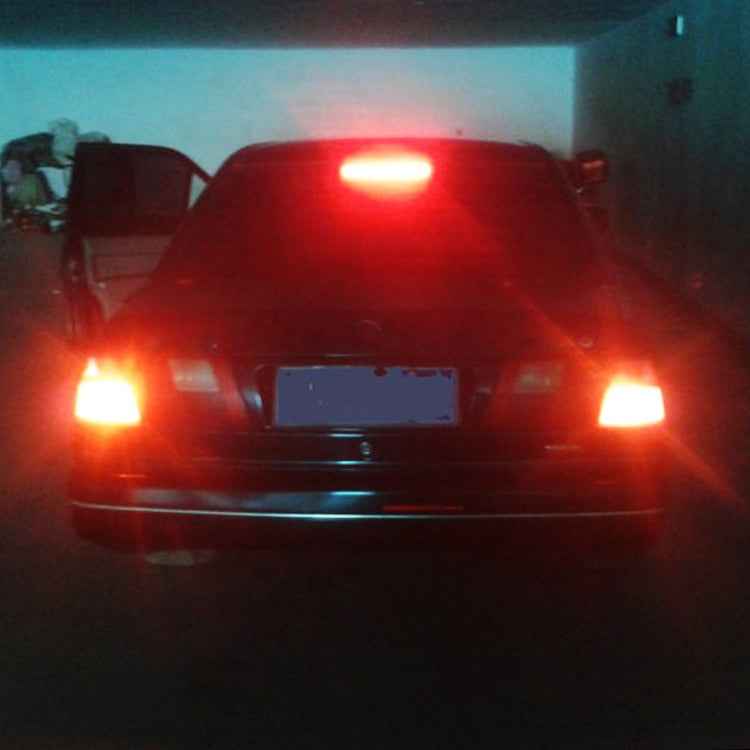 2 PCS 7443 DC9-16V / 3.5W Car Auto Brake Lights 12LEDs SMD-ZH3030 Lamps, with Constant Current