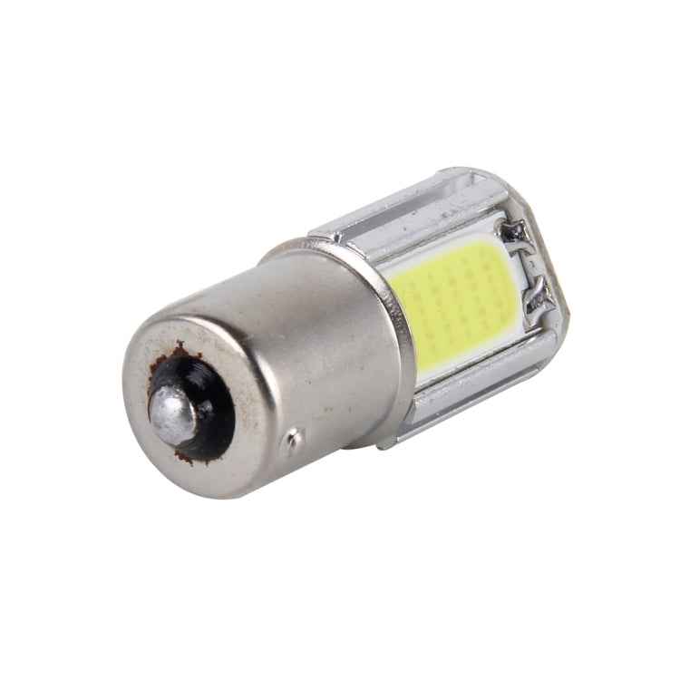 2 PCS 1156/BA15S 5W 6000K 350lm 4 COB LEDs Canbus Car Brake Light Tail Light Bulb, DC 12V