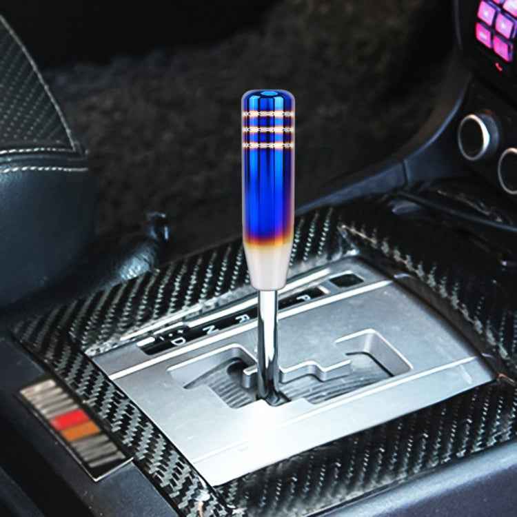Universal Long Strip Shape Car Gear Shift Knob Modified Shifter Lever Knob, Length: 13cm
