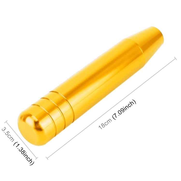 Universal Long Strip Shape Car Gear Shift Knob Modified Shifter Lever Knob, Length: 18cm