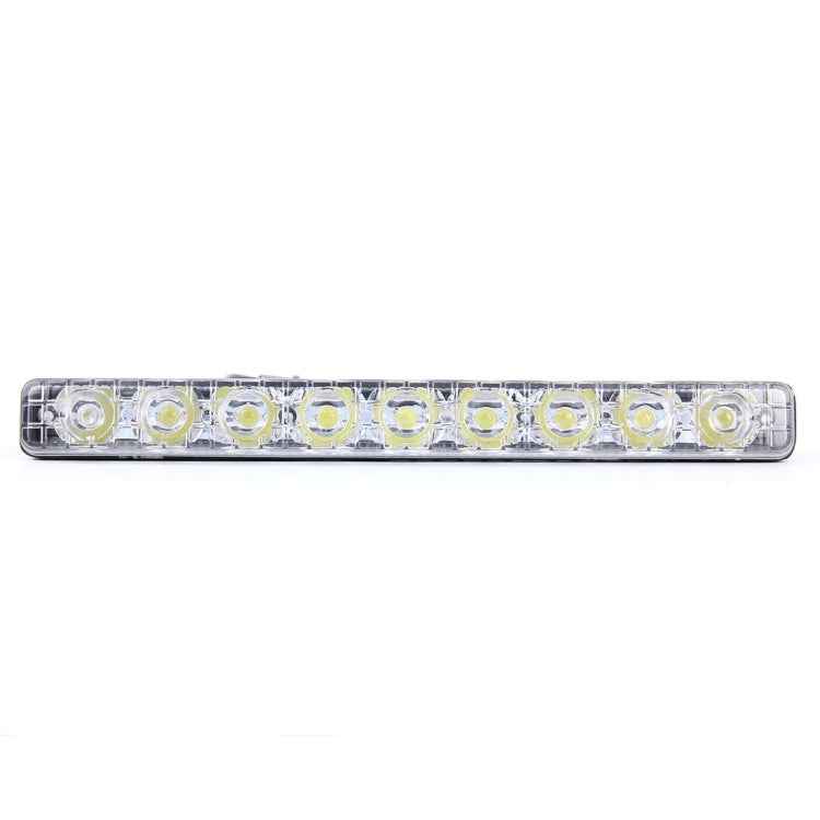 2 PCS LD-008 5730-9SMD 15W 1500 LM 7000K White Light  Daytime Running Light.DC 12V