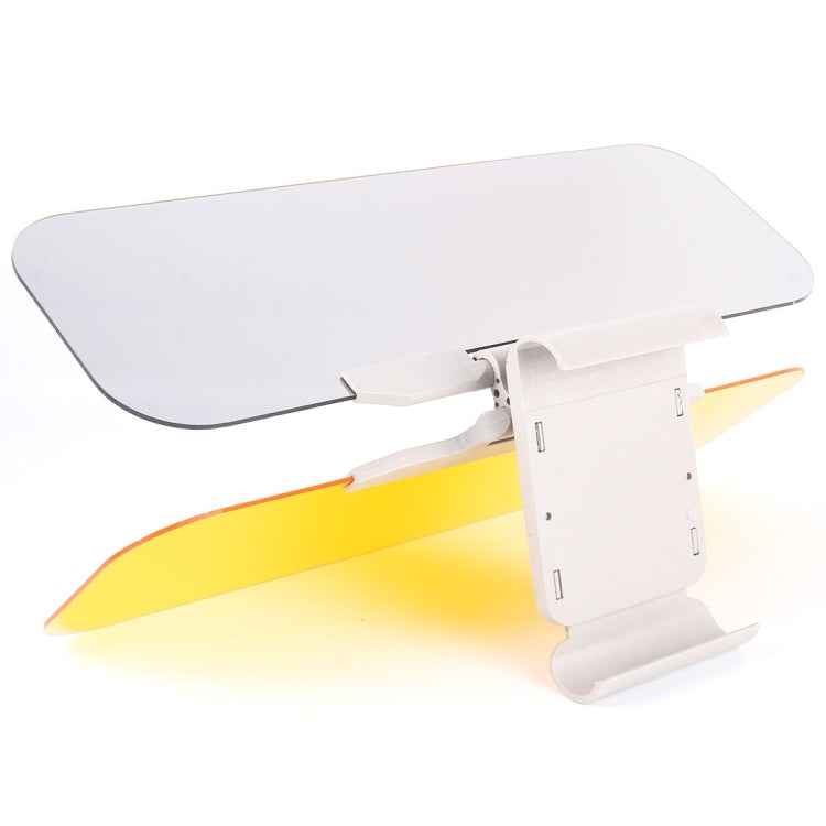 2 in 1 HD Car Anti-Glare Dazzling  Day Night Vision Driving Mirror Sun Visors