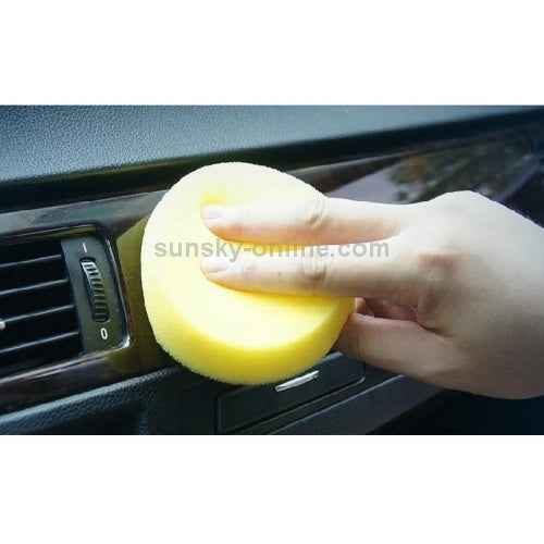 10 PCS Household Cleaning Sponge Car Sponge Ball Car Wash Sponge,Size：10 x 10 x 2cm