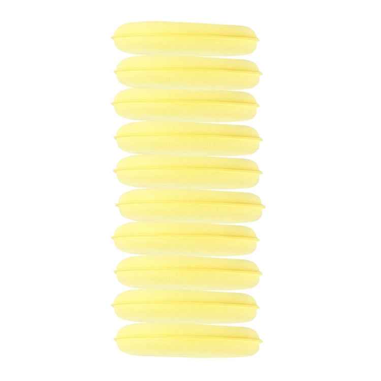 10 PCS Household Cleaning Sponge Car Sponge Ball Car Wash Sponge,Size：9.6 x 9.6 x 2.5cm