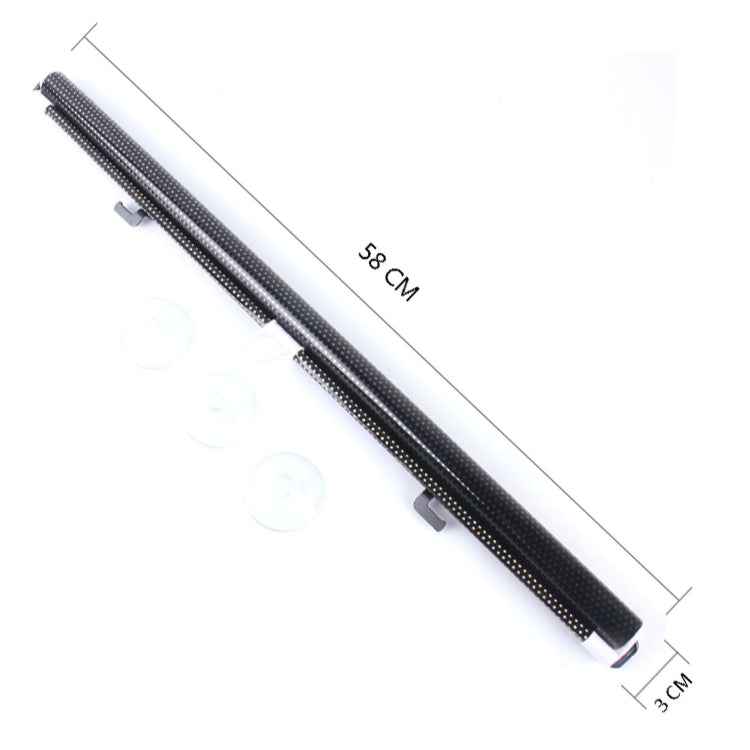 Foldable Car Insulation Curtain,Black,Size: 125 x 58cm