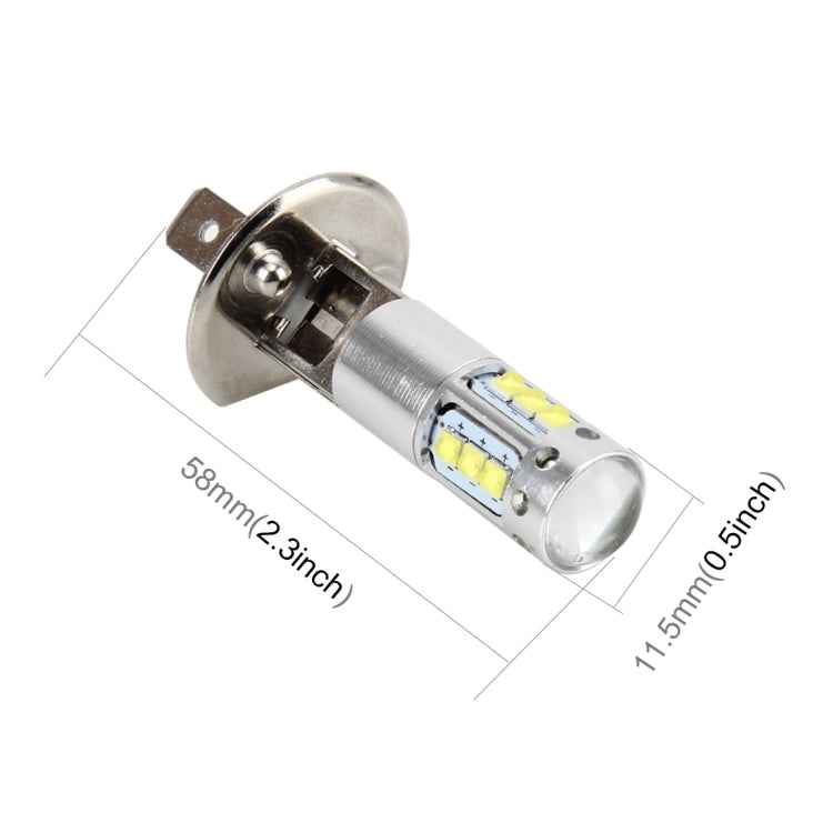 H1 50W 500 LM 6000K Car Fog Light with 16 CREE Lamps, DC 12V-24V
