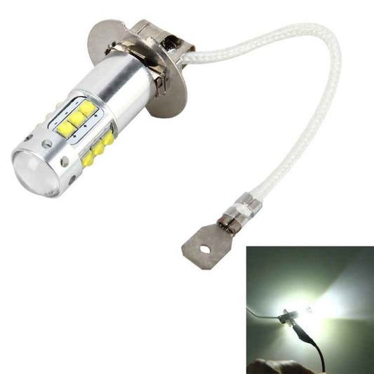 H3 50W 500 LM 6000K Car Fog Light with 16 CREE Lamps, DC 12V-24V