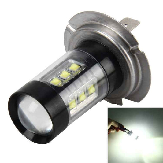 H7 4.2W 290 LM 6000K Car Fog Light with 16 3535 Lamps, DC 12V-24V