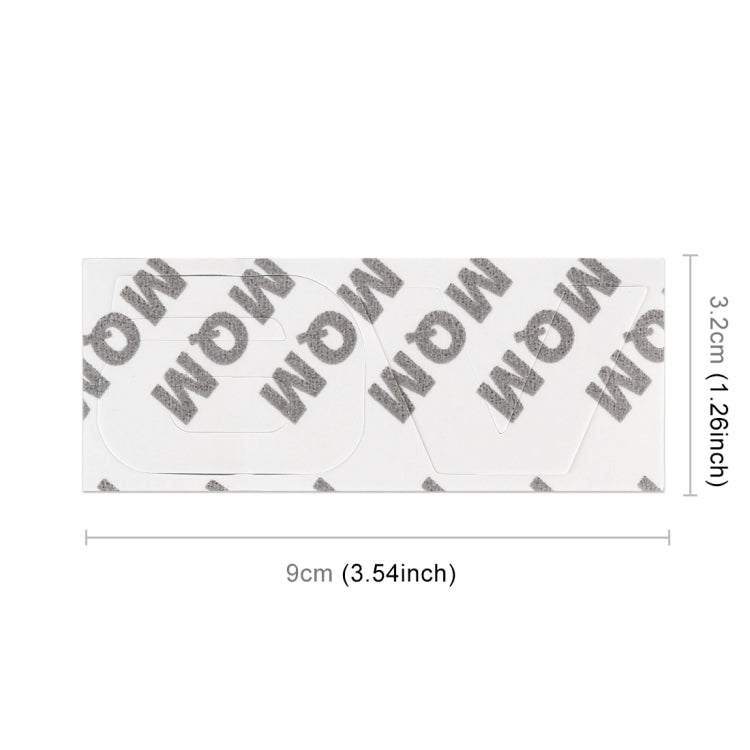 V6 Shape Car Metal Body Decorative Sticker