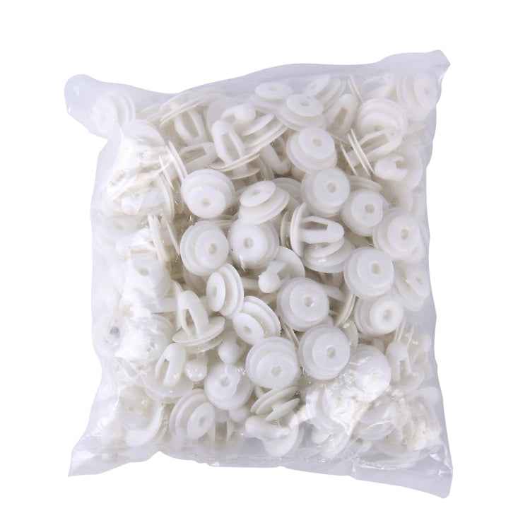 100 PCS Hole Plastic Rivets Fastener Push Clips