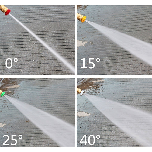 High Pressure Car Wash Gun Jet Nozzle Washer Accessories, Nozzle Angle: 0 Degree Big Hole, Blue