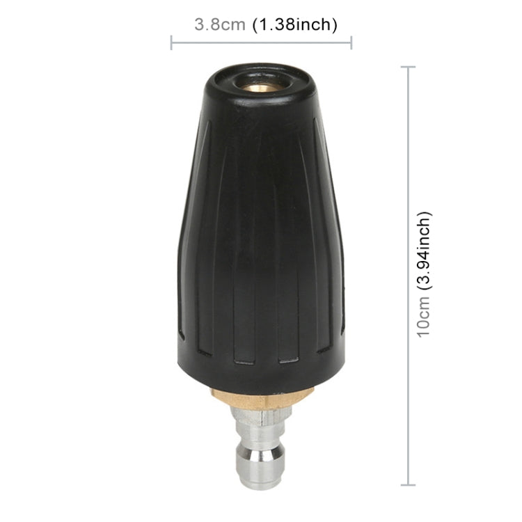 Adjustable High Pressure Washer Nozzle Tips Jet Nozzle Washer Accessories for Truck, 025(2.5GPM) / 3600PSI