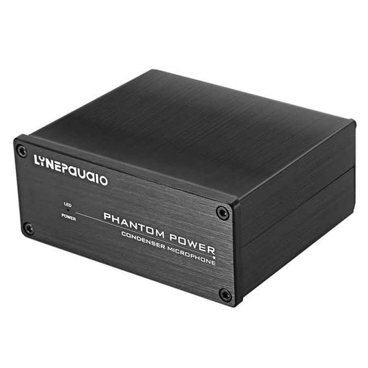 LINEPAUDIO A963 48V Pro Condenser Microphone Phantom Power Source