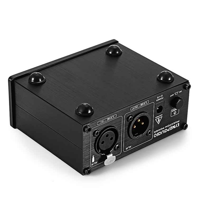 LINEPAUDIO A963 48V Pro Condenser Microphone Phantom Power Source