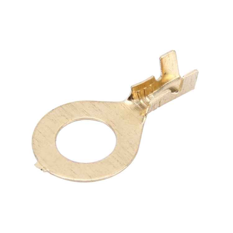 100 PCS 8.0mm DIY Ring Terminal Connectors, Cable size: 1-3.0mm2 (100pcs in one packaging, the price is for 100pcs)