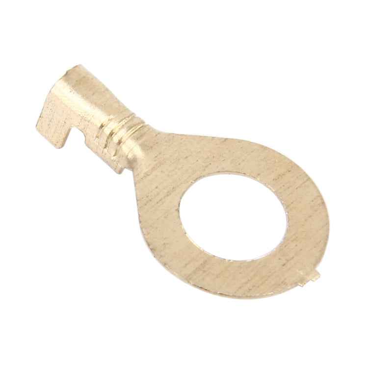 100 PCS 8.0mm DIY Ring Terminal Connectors, Cable size: 1-3.0mm2 (100pcs in one packaging, the price is for 100pcs)