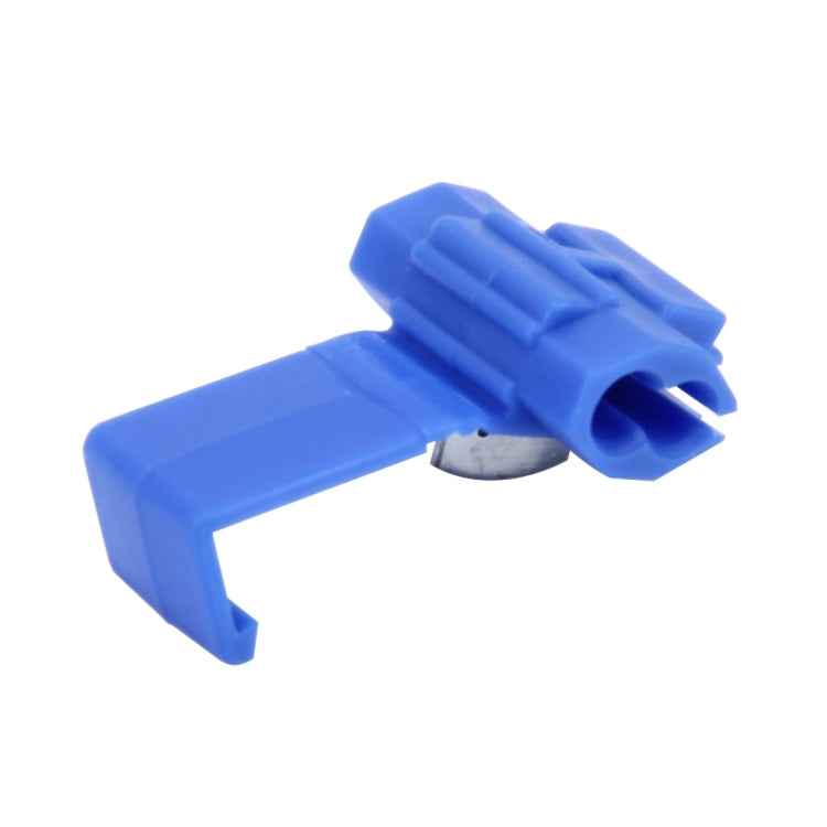 50 PCS Quick Splice Solderless Wire Terminals Connector, Blue