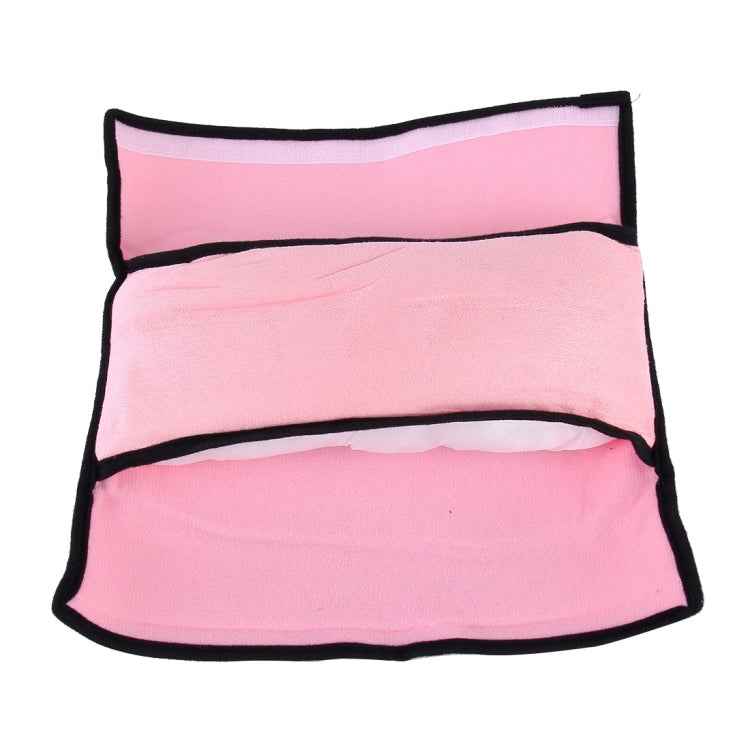 2 PCS Children Baby Safety Strap Soft Headrest Neck Support Pillow Shoulder Pad for Car Safety Seatbelt