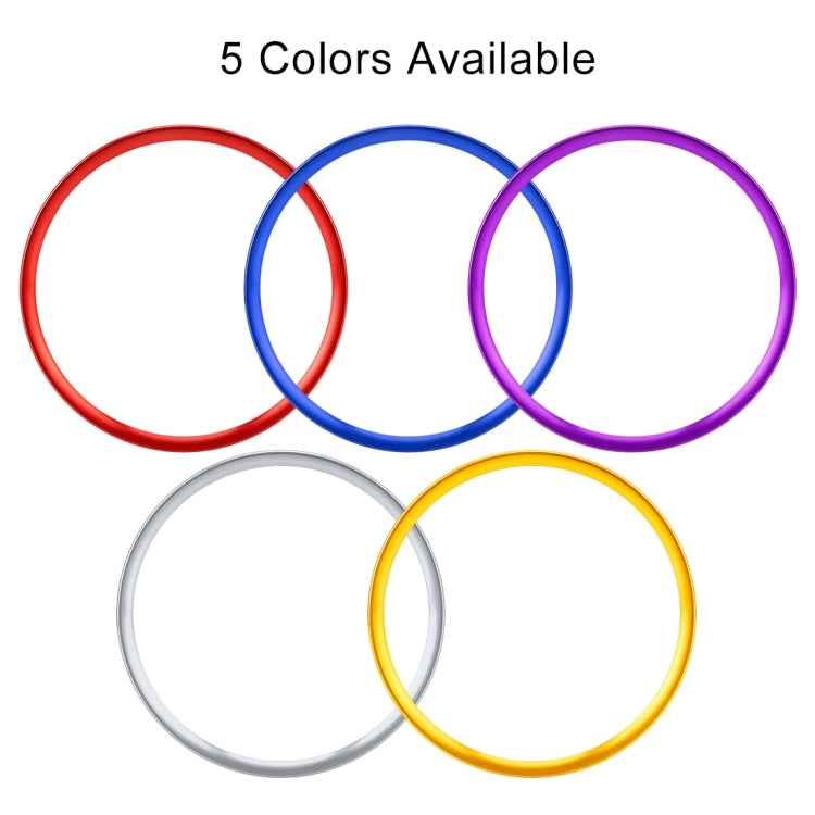 Car Auto Steering Wheel Ring Cover Trim Sticker Decoration for Audi A4L / A3 / A5 2017-2019