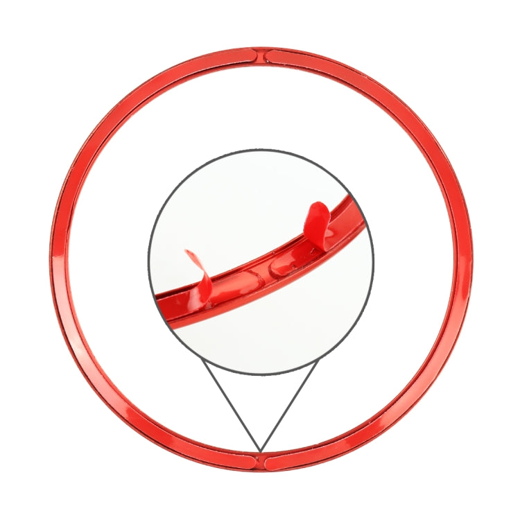 Car Auto Steering Wheel Ring Cover Trim Sticker Decoration for Audi A4L / A3 / A5 2017-2019