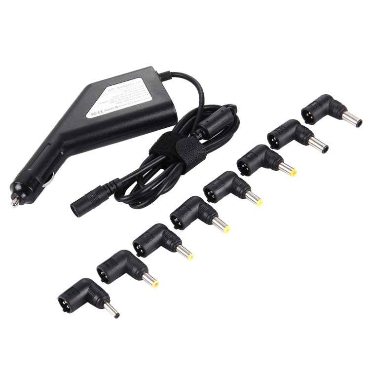 Laptop Notebook Power 90W Universal Car Charger with 8 Power Adapters & 1 USB Port for Samsung, Sony, Asus, Acer, IBM, HP, Lenovo