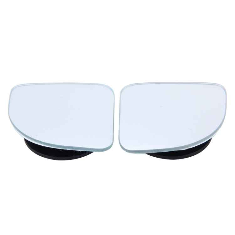 2 PCS ACP-005 Car Blind Spot Rear View Fix/360 Degree Angle Adjustable Wide Angle Mirror