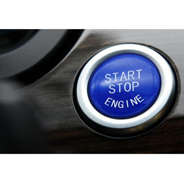 Car Start Stop Engine Button Switch Replace Cover 61319153832 for BMW 5 / 6 / 7 Series F Chassis without Start and Stop 2009-2013