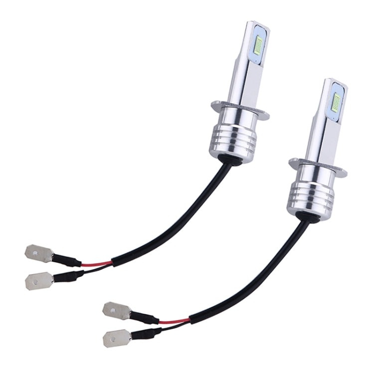 2 PCS H1 72W 1000LM 6000-6500K Super Bright Car Fog Light LED Bulbs, DC 12-24V, H1