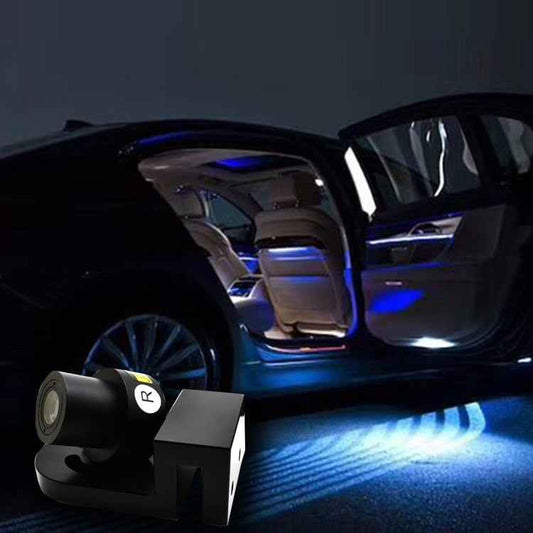 2 PCS DC 8-36V Ghost Shadow Courtesy Angel Wings Projection Lamp Car Door LED Welcome Lights