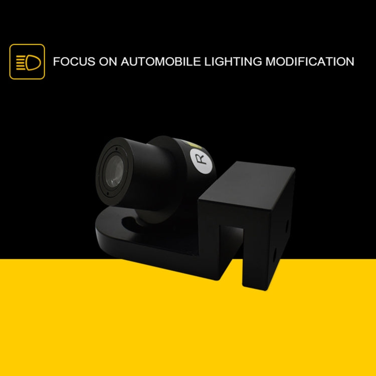 2 PCS DC 8-36V Ghost Shadow Courtesy Angel Wings Projection Lamp Car Door LED Welcome Lights, Red, White, Cold Blue, Blue