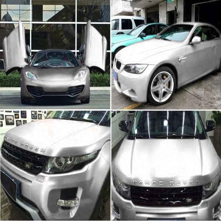 8m * 0.5m Ice Blue Metallic Matte Icy Ice Car Decal Wrap Auto Wrapping Vehicle Sticker Motorcycle Sheet Tint Vinyl Air Bubble Sticker