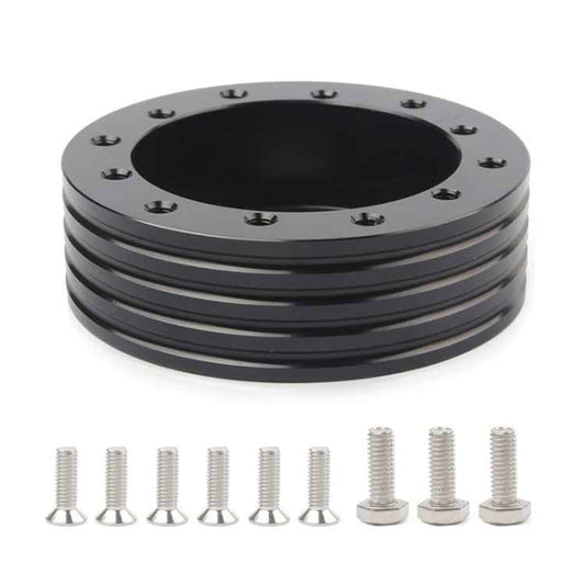 Car Hub for 6-Hole to 3-Hole Steering Wheel Adapter Boss Kit Steering Wheel Spacer Bolts