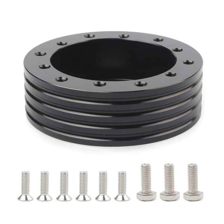 Car Hub for 6-Hole to 3-Hole Steering Wheel Adapter Boss Kit Steering Wheel Spacer Bolts