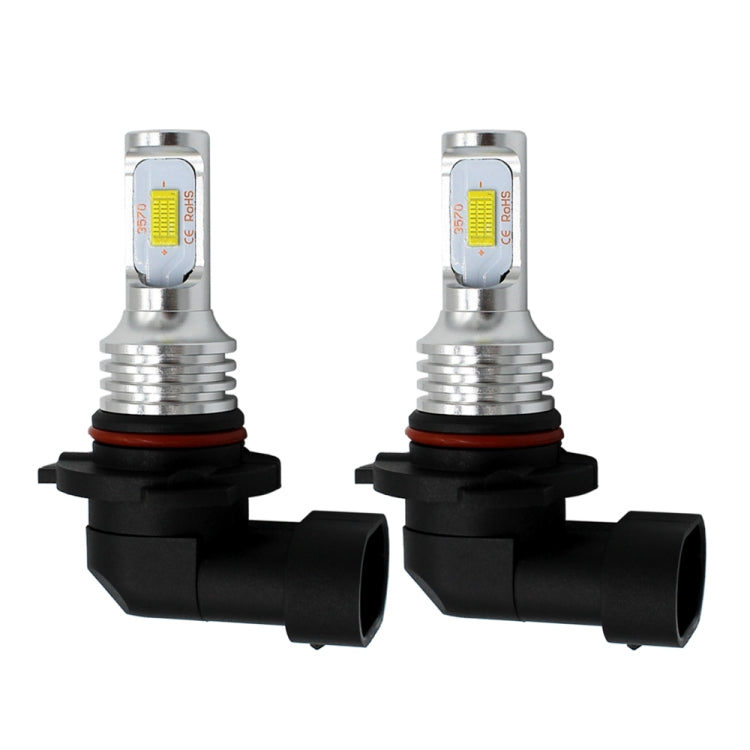 2 PCS 9005 HB3 72W 1000LM 6000-6500K Super Bright White Light Car Fog LED Bulbs, DC 12-24V, 9005/HB3, 9005 HB3