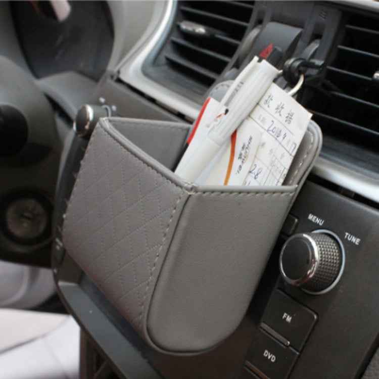 Car Air Vent Mobile Cellphone Pocket Bag Pouch Box Storage Organizer Carrying Case