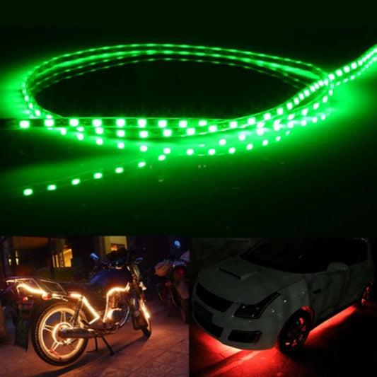 5 PCS 45 LED 3528 SMD Waterproof Flexible Car Strip Light for Car Decoration, DC 12V, Length: 90cm, 90cm+green, 90cm+ice blue, 90cm+blue, 90cm+red, 90cm+white, 90cm+yellow, 90cm+pink