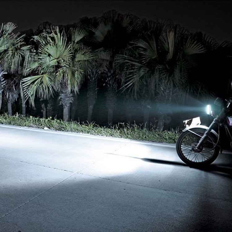 10W-12W 1200 LM-1500LM Universal Motorcycle LED Headlight, DC 12V-24V